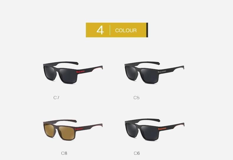 Fashion Outdoor Cycling Polarized Light Tr90 Sunglasses