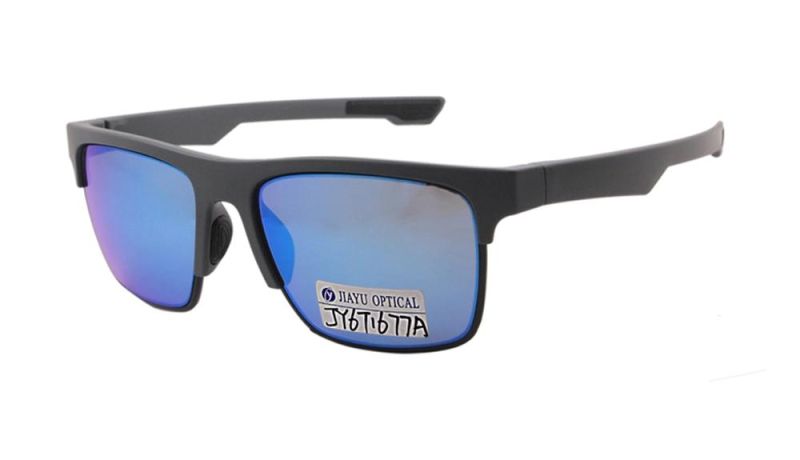 Tr90 Frame Anti-Slip Interchangeable Lenses Mirrored Polarized Men Sunglasses