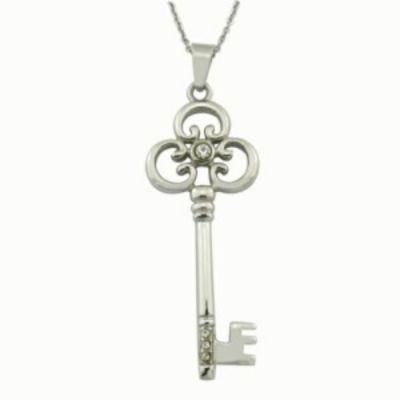 New Type Fashion 925 Sterling Silver Key Pendant