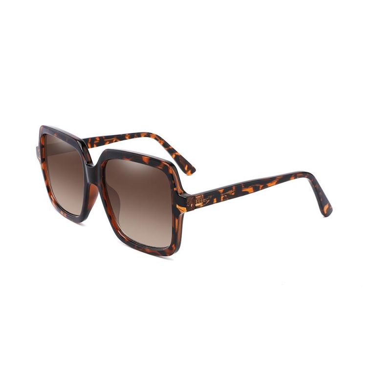 New Trend Big Frame Sun Glasses Retro Frame Temple Classic Best-Selling Oversize Sunglasses
