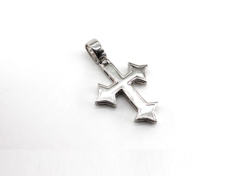 Hip Hop Diamond Jewelry Cross Cuban Chain Pendant for Men