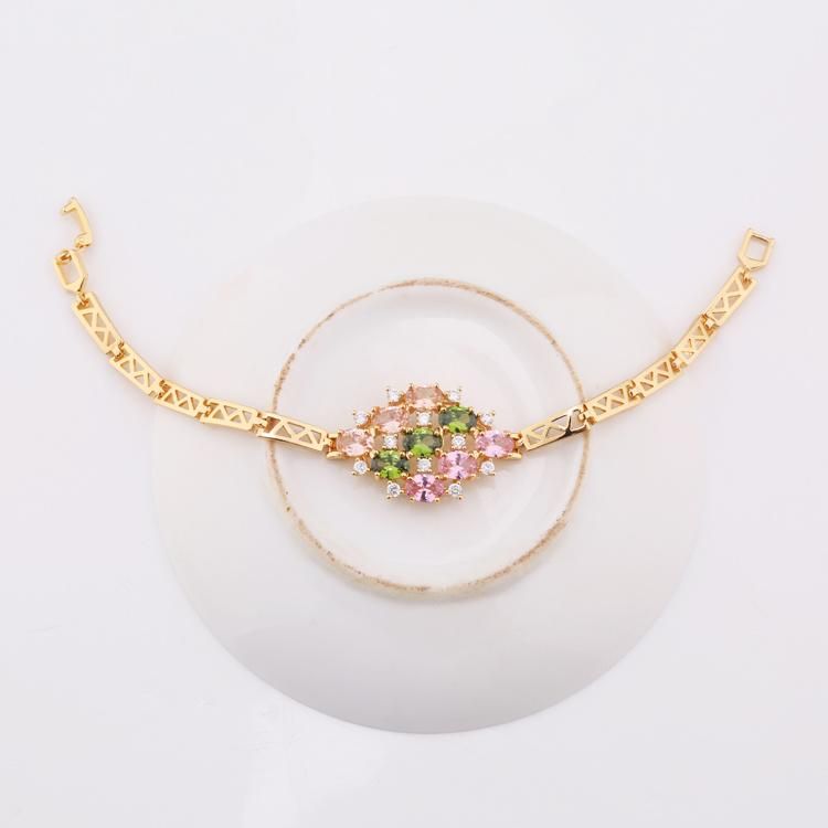 Fashion Style 14K 18K Gold Jewelry Bracelet for Girls Women