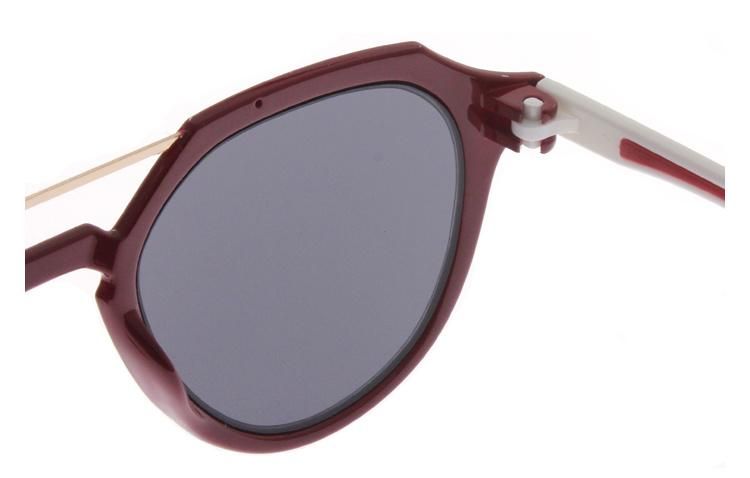 Fashion Plastic Custom Logo UV400 Polarized Interchangeable Arm Sunglasses Women