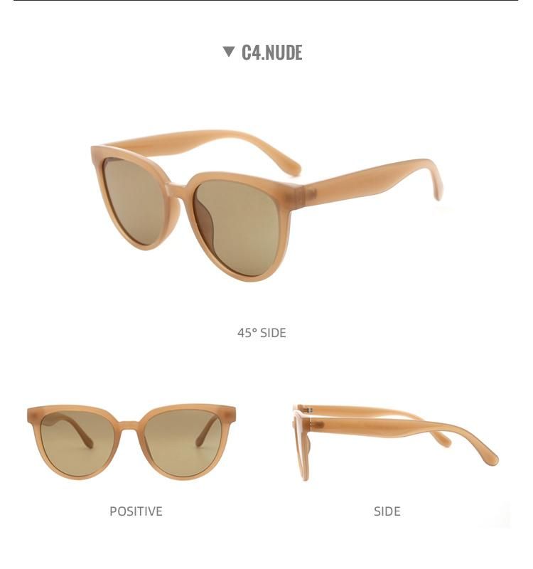 2022 Designer Hot Sale High Quality Popular Retro Lady′s Polarized Sunglasses