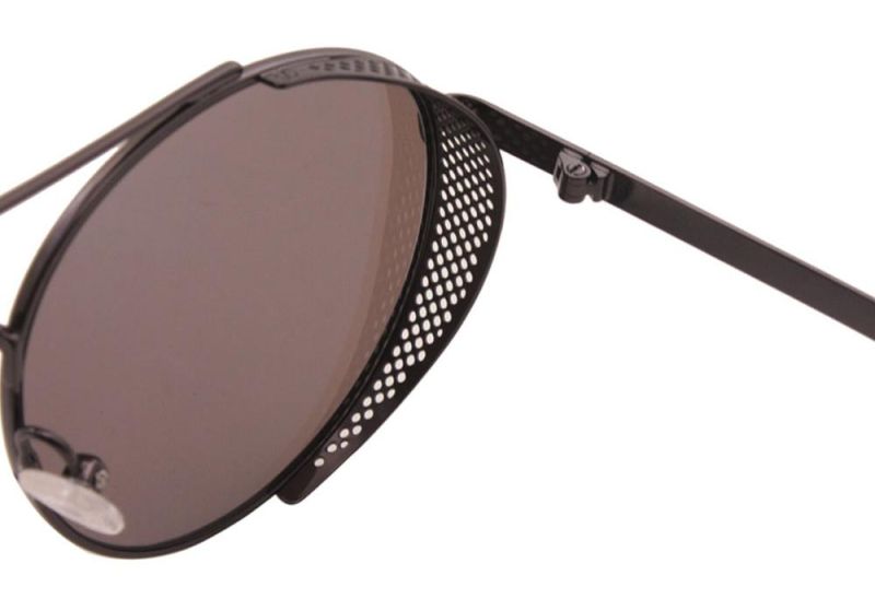 Special Design Custom Protection Round Double Bridge Polarized Unisex Sunglasses