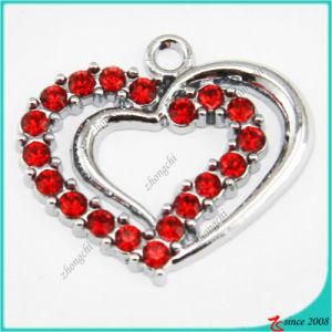 High Quality Jewelry Silver Color Broken Heart Pendant