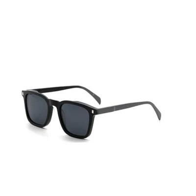 2022 New Hot Sale Polarized Trendy Acetate Sunglasses High Quality Square Frame Sun Glasses Custom Women Men