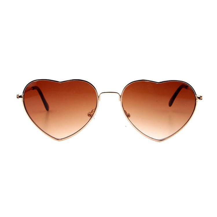 Heart Shape Metal Children Sunglass