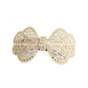 Hair Jewelry Butterfly Tie with Rhinestone Hair Ornaments for Women