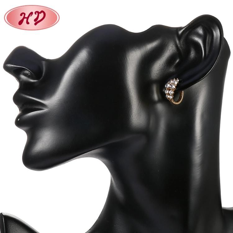 2020 Fashion Latest Style 18K Saudi Gold Earrings Jewelry with Wholesale Price