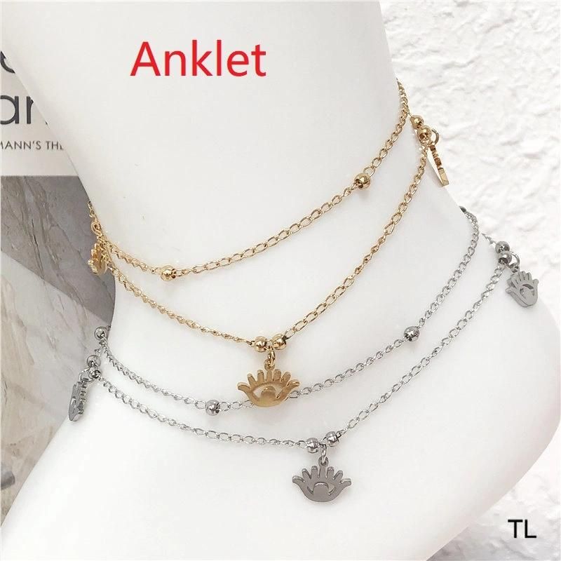 High Quality Stainless Steel Fashion Jewelry and Exquisite Anklet Jewelry