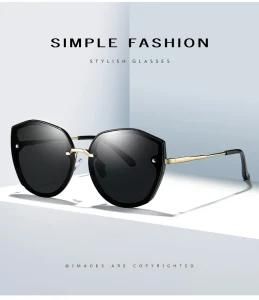 Cat&prime;s Eye Women&prime;s Polarizing Sunglasses Fashion Sun Glasses Manufacturer Supply