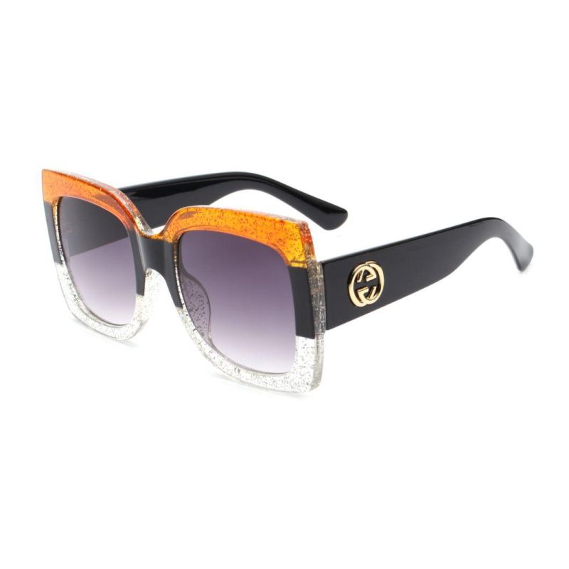 2022 Luxury Square Frame Women Fashion Sunglasses UV400