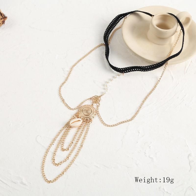 Trendy Female Pendants Thigh Chain for Women Silver Color Metal Chain Tassel Leg Chain Body Jewelry