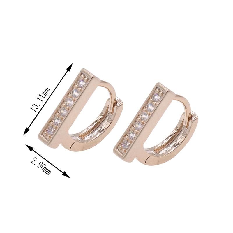 Fashion Women Jewelry Zircon Charm Earrings