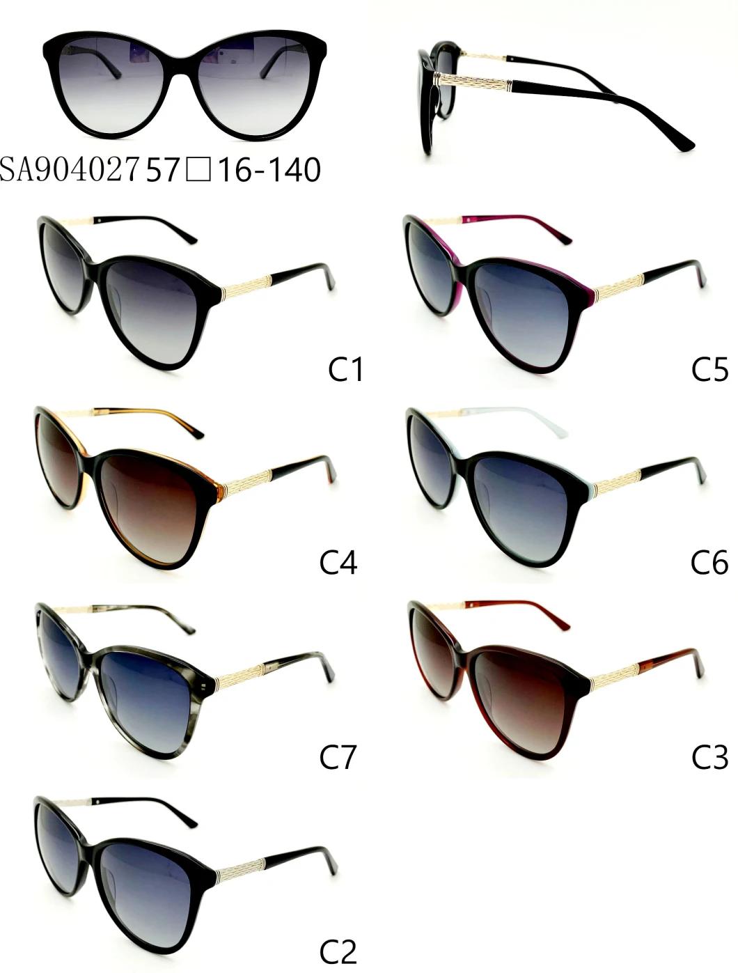 Cat Eye Acetate Fashion Sunglasses in Stock