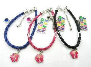Hello Kitty PU Bracelet with Charms