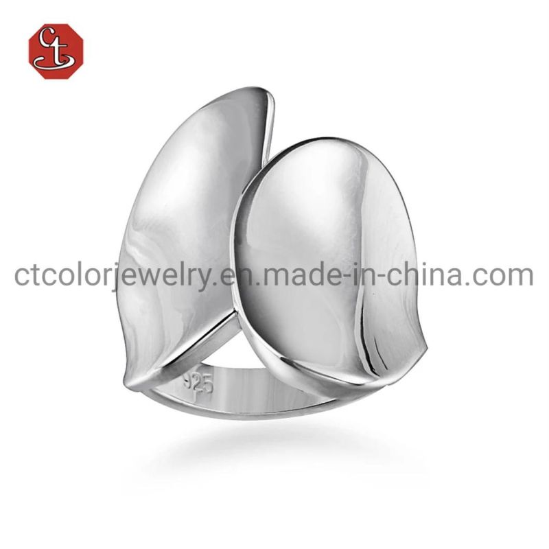 Sandblast Silver or Brass Rings Wholesale TP CZ Ring