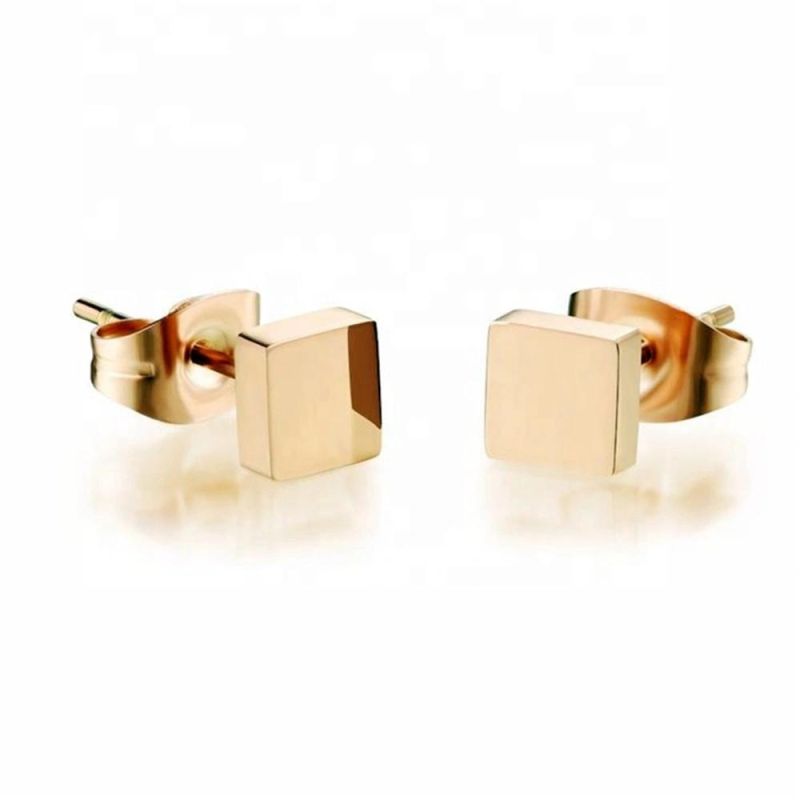 Women Stainless Steel Stud Earrings