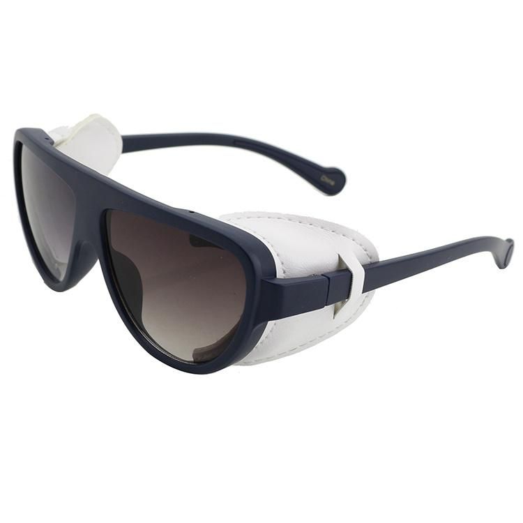 2019 Factory Directly Leather Deco Fashion Sunglasses