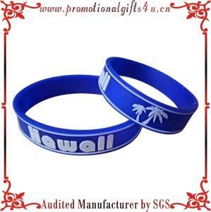 Blue Hawaii Silicone Bracelet (S-D-005)