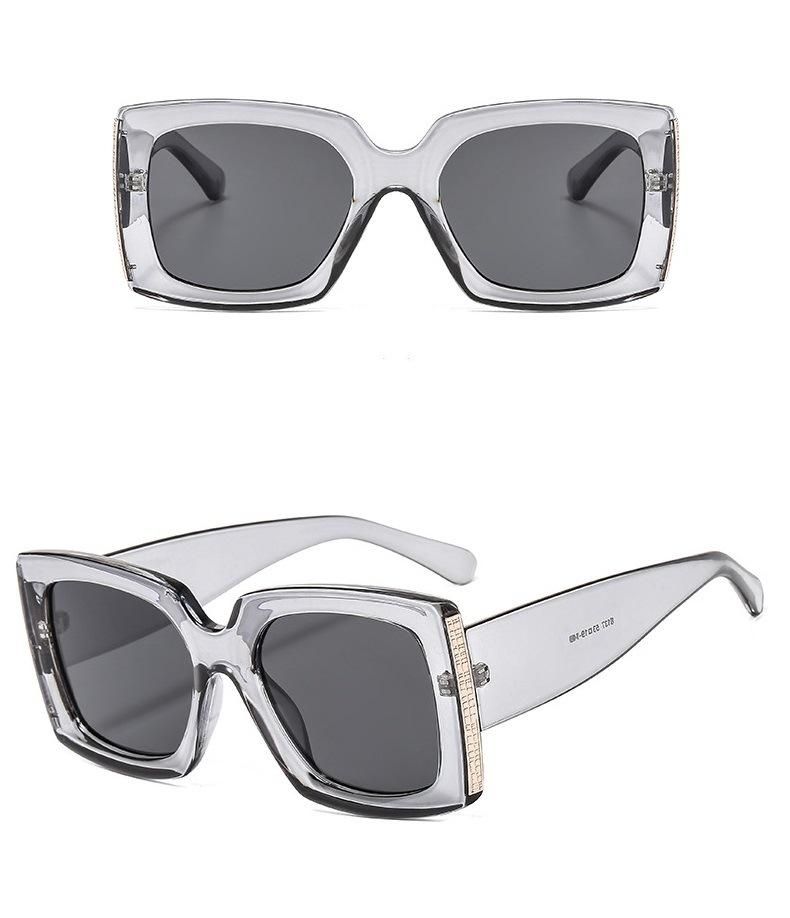 2020 Lady New-Fashion UV400 Square Oversize Sunglasses