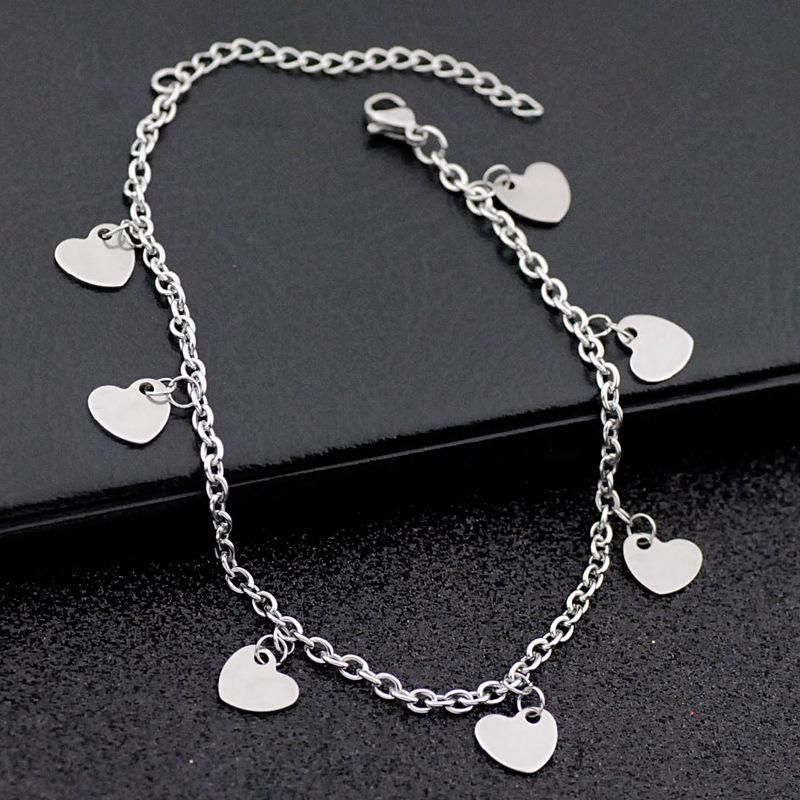 Adjustable Size Extender Anklet Ankle Beach Bracelet Love Fine Jewelry