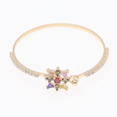 2022 Colorful Zircon Luxury Ladies Fashion Bracelet