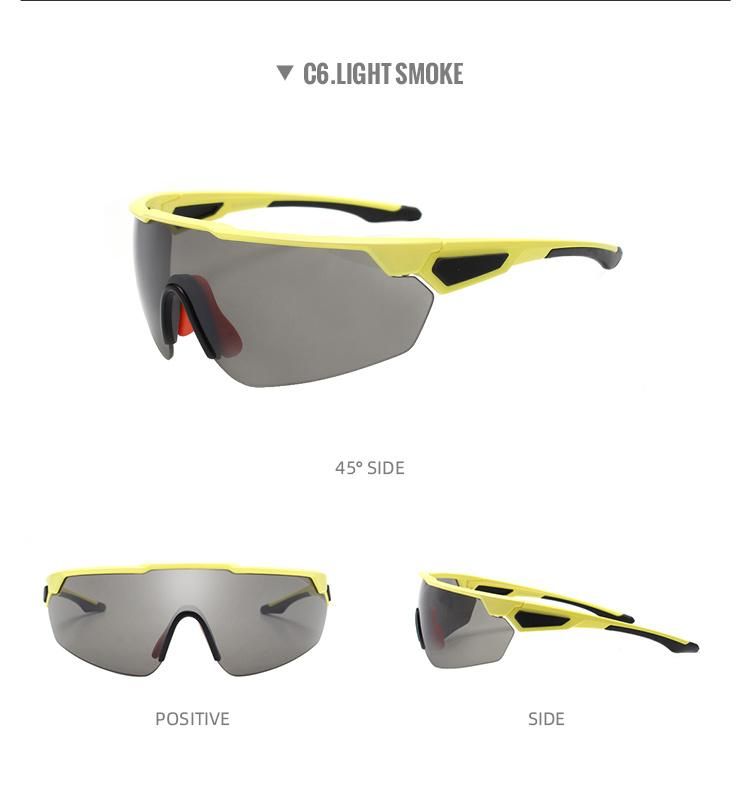 2022 Newest Fashion High Quality Men Outdoor Driving Cycling Polarized Sport Sunglasses
