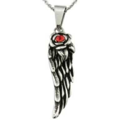 Wing Shaped Metal Angel Pendant Jewelry