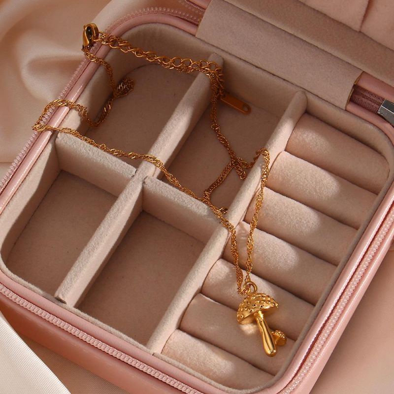 Manufacturer Customised Stainless Steel jewellery Nontarnish jewellery High Quality Cute Pendant Necklace, Creative Design Necklace Fashion jewellery 18K