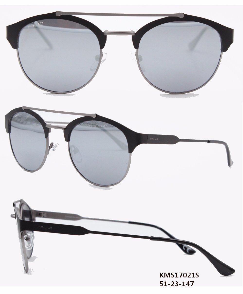 Metal Sunglasses Hot Selling Unisex′s Sunglasses (KMS17021S)