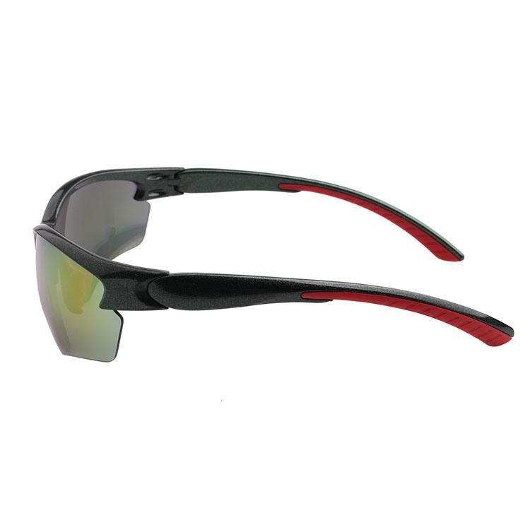 2019 Half Frame Sports Sunglasses with Rubber