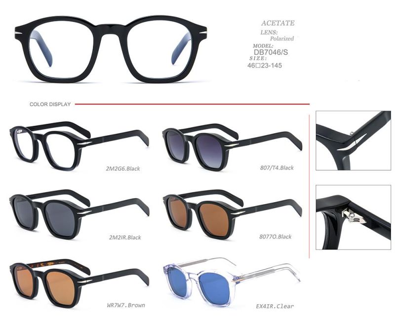 Fashion Sunglasses Eyeglass Frames Popular Thick Acetate Eyewear High Sunglasses for Unisex