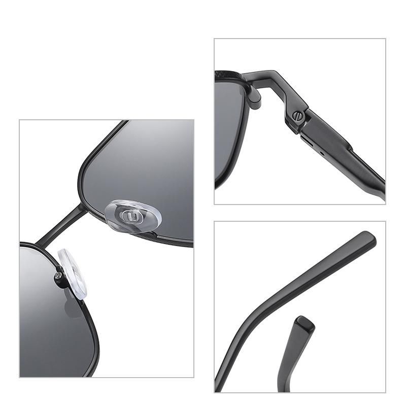 New Men′s Metal Frame Polarized Sun Glasses High Quality Drivers′spring Hinge Sunglasses 3372
