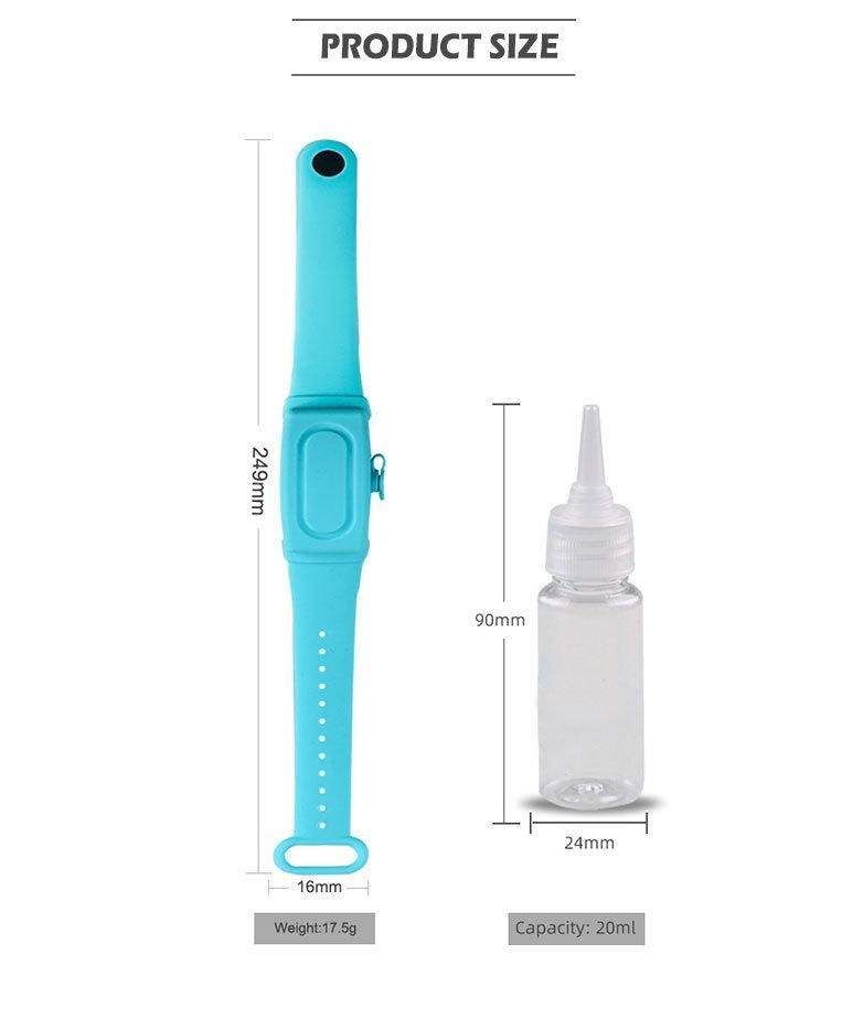 New Adjustable Silicone Sterilized Bracelet Disposable Hand Sanitizer Bracelet