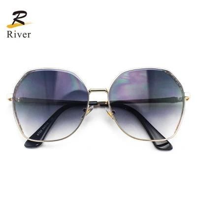 Hot Sale Custom Logo Wholesale Funny Metal Frame Women Sunglasses