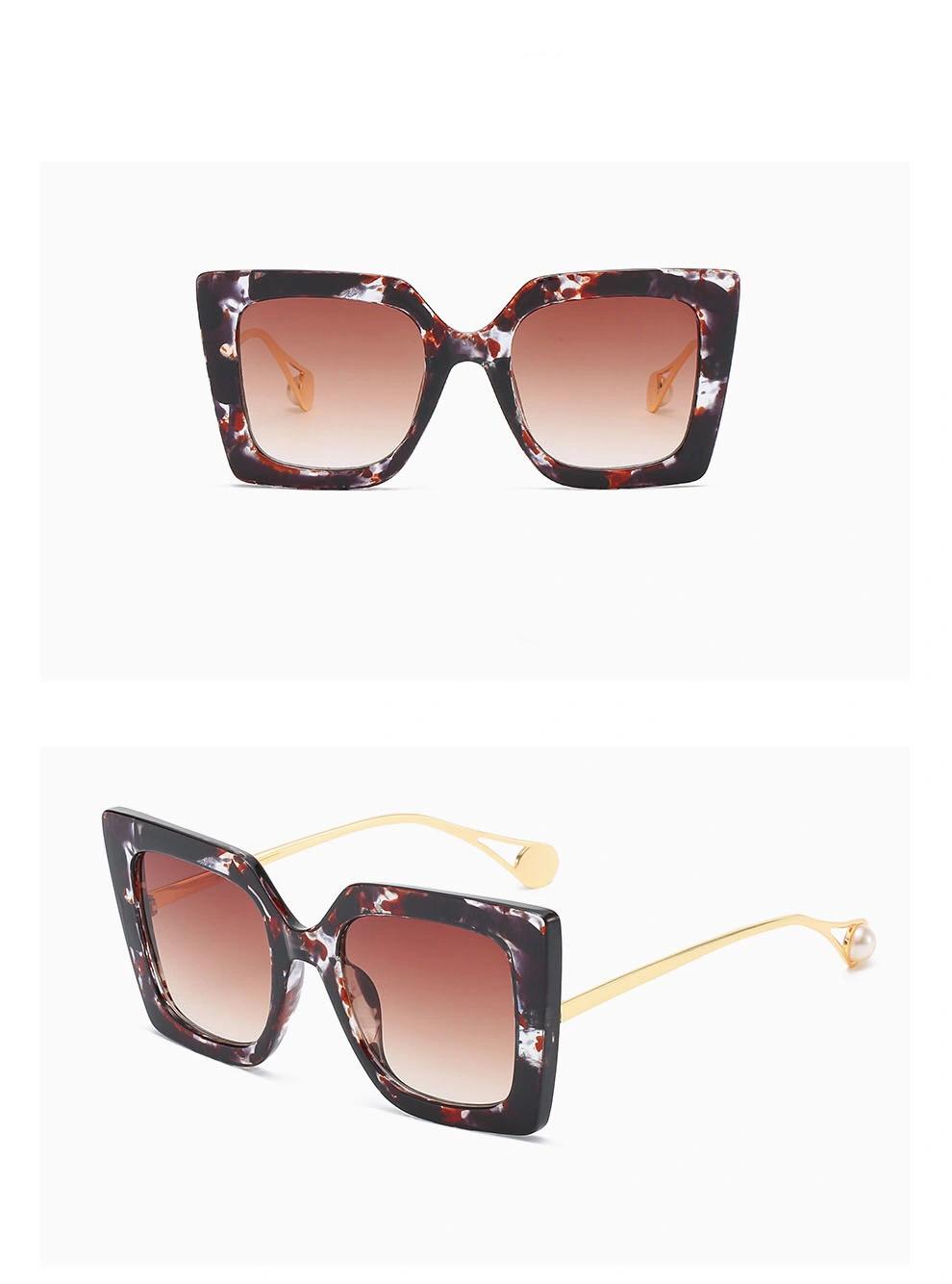 Maysun Fashion Square Sunglasses Plastic Frame Italy Design UV400 Polarized