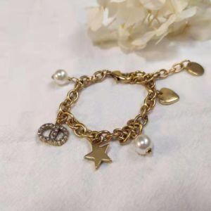 Wholesale 18K Gold Plated Stainless Steel Designer Inspired Bracelet