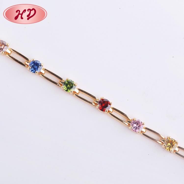 Fashion Multicolor Imitation Jewelry Bracelet for Lady