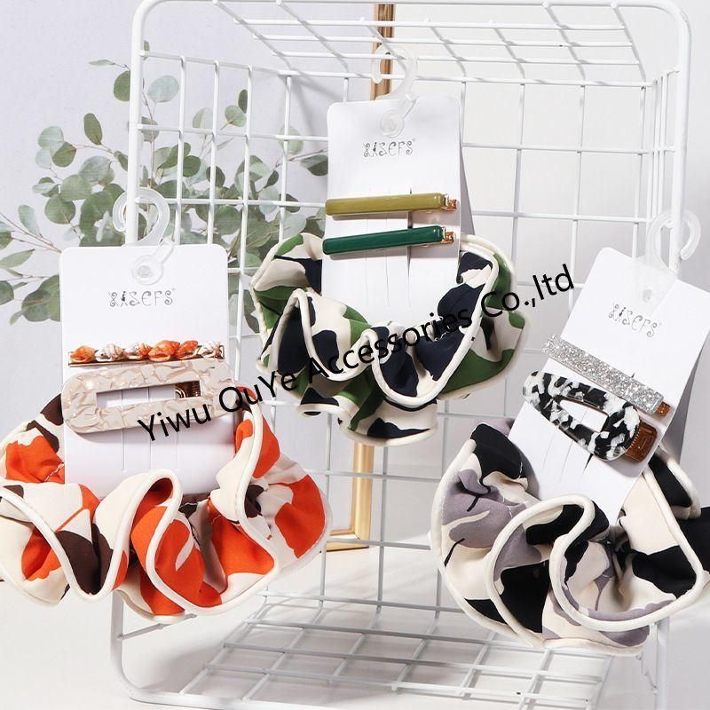 Customized Fashion Pattern Binding Hair Accessories Hair-Ring Elastic Scrunchies Hairbands