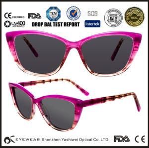 Lady Sexy Designer Custom Logo Print Shutter Shades Sunglasses