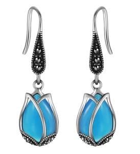 Bluelover Thai-Silver Earring