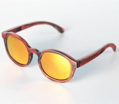China Antiquated Polarized Custom Bamboo Sunglasses