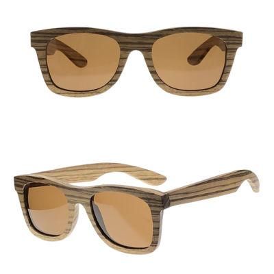 Eco-Friendly Nature Color Wooden Sunglasses