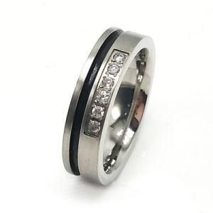 2018 New Jewelry Diamond Silver Fashion Wedding CZ Ring