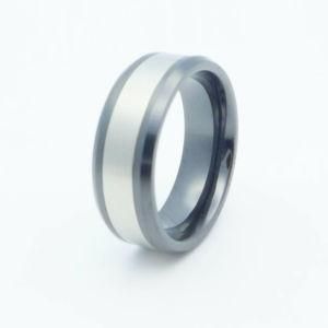 Hot Selling Platinum Plated Tungsten Ring Jewelry