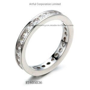 925 Sterling Silver Ring with High Standard CZ