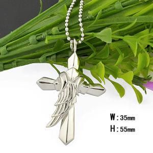 Religion Jewelry Stainless Steel Cross Pendant (PX2209)
