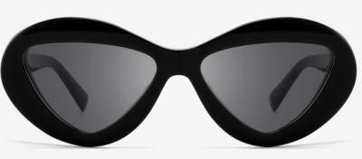Oversized Triangle Cateye Polarized Sunglasses for Women Men Big Trendy Sunnies 1648s